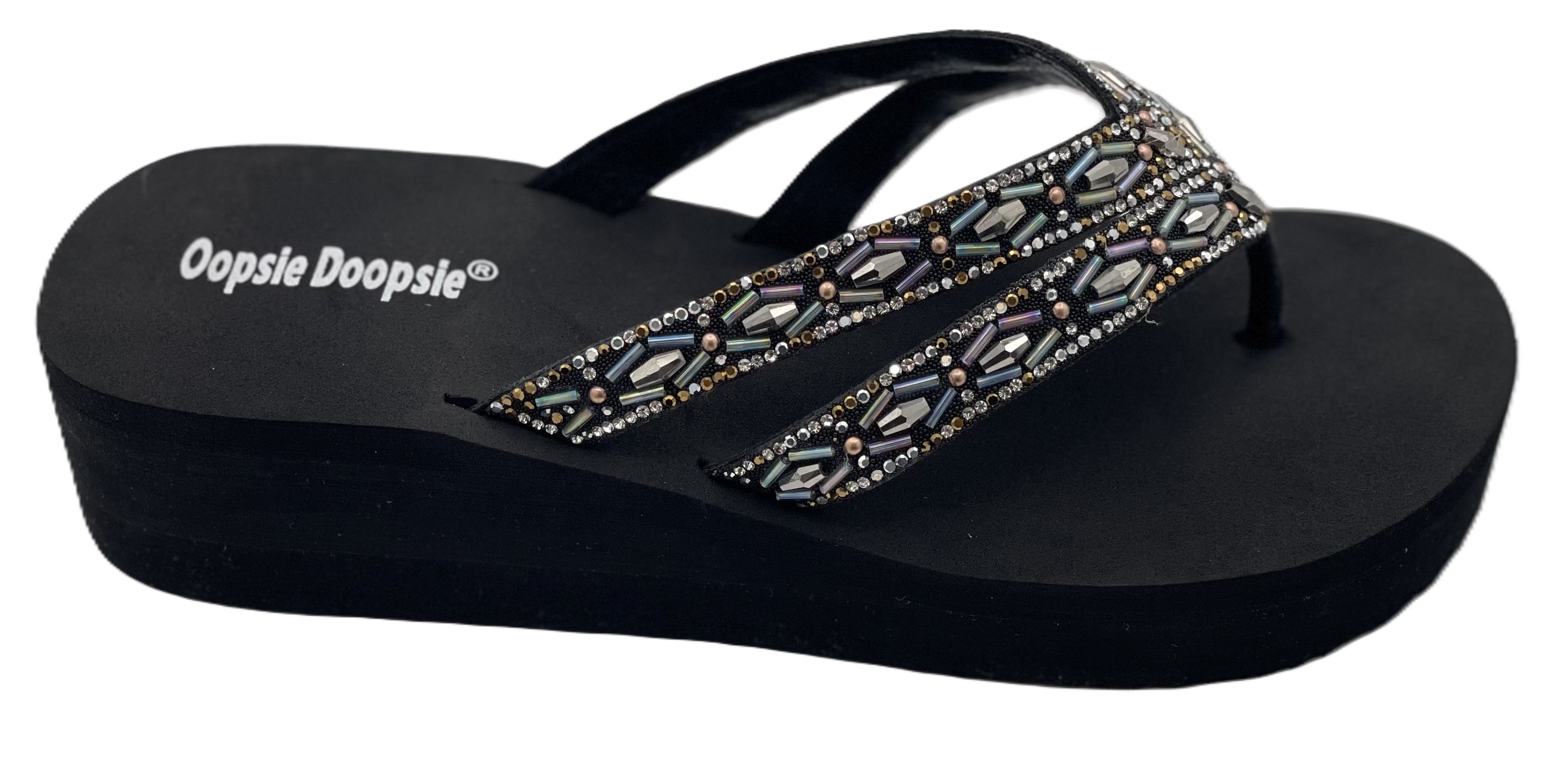 Amita Rhinestone Sandals in Pewter 130 Sandals Ave Shops- Tilden Co.