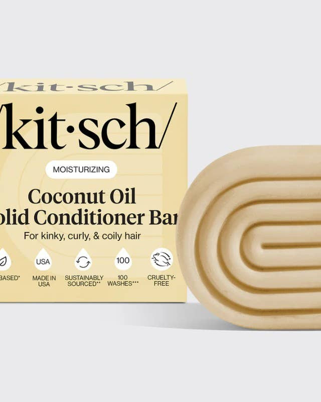 Coconut Oil Conditioner Bar for Dry Damaged Hair Soap KITSCH- Tilden Co.