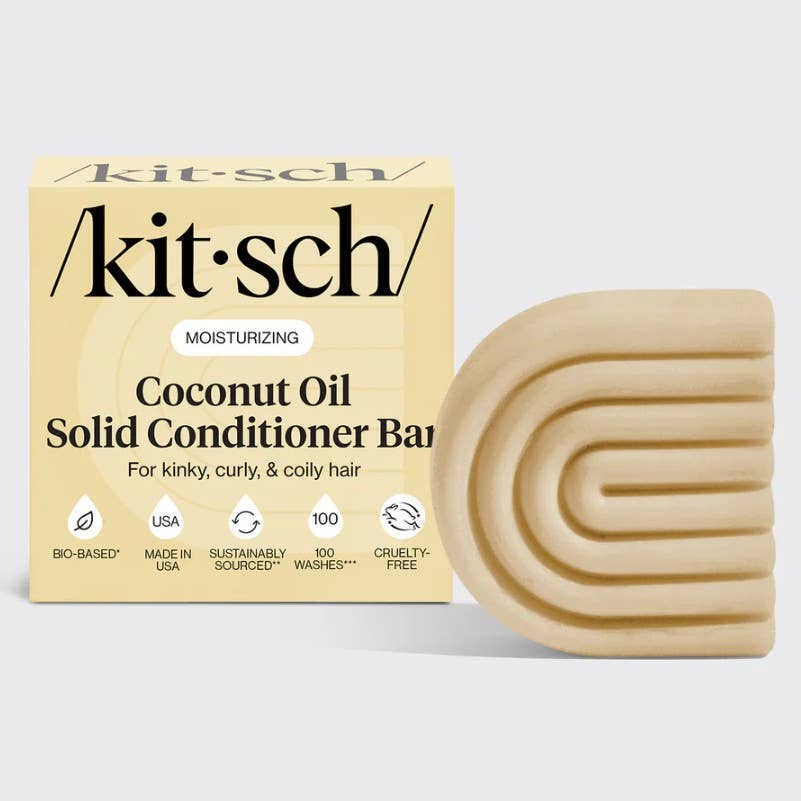 Coconut Oil Conditioner Bar for Dry Damaged Hair Soap KITSCH- Tilden Co.