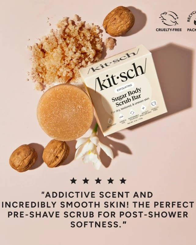 Exfoliating Sugar Body Scrub soap KITSCH- Tilden Co.