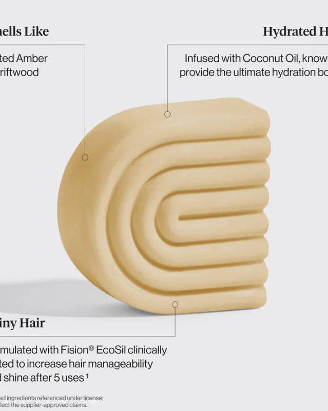 Coconut Oil Conditioner Bar for Dry Damaged Hair Soap KITSCH- Tilden Co.
