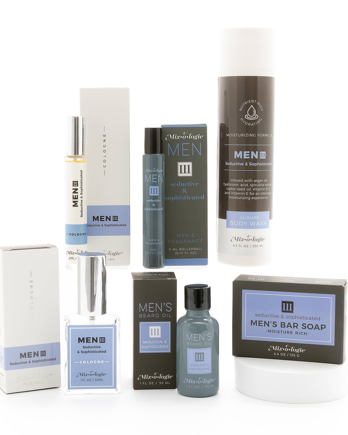 Mixologie Men III (Seductive & Sophisticated) Cologne RollOn perfume Mixologie- Tilden Co.
