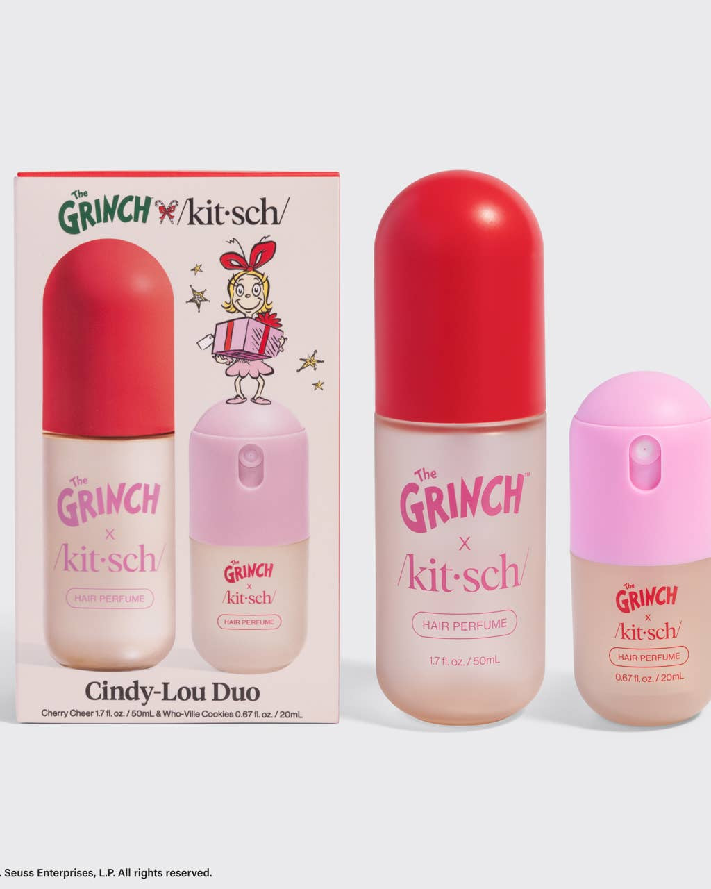 The Grinch x Kitsch Cindy-Lou Duo Set Bath & Body KITSCH- Tilden Co.
