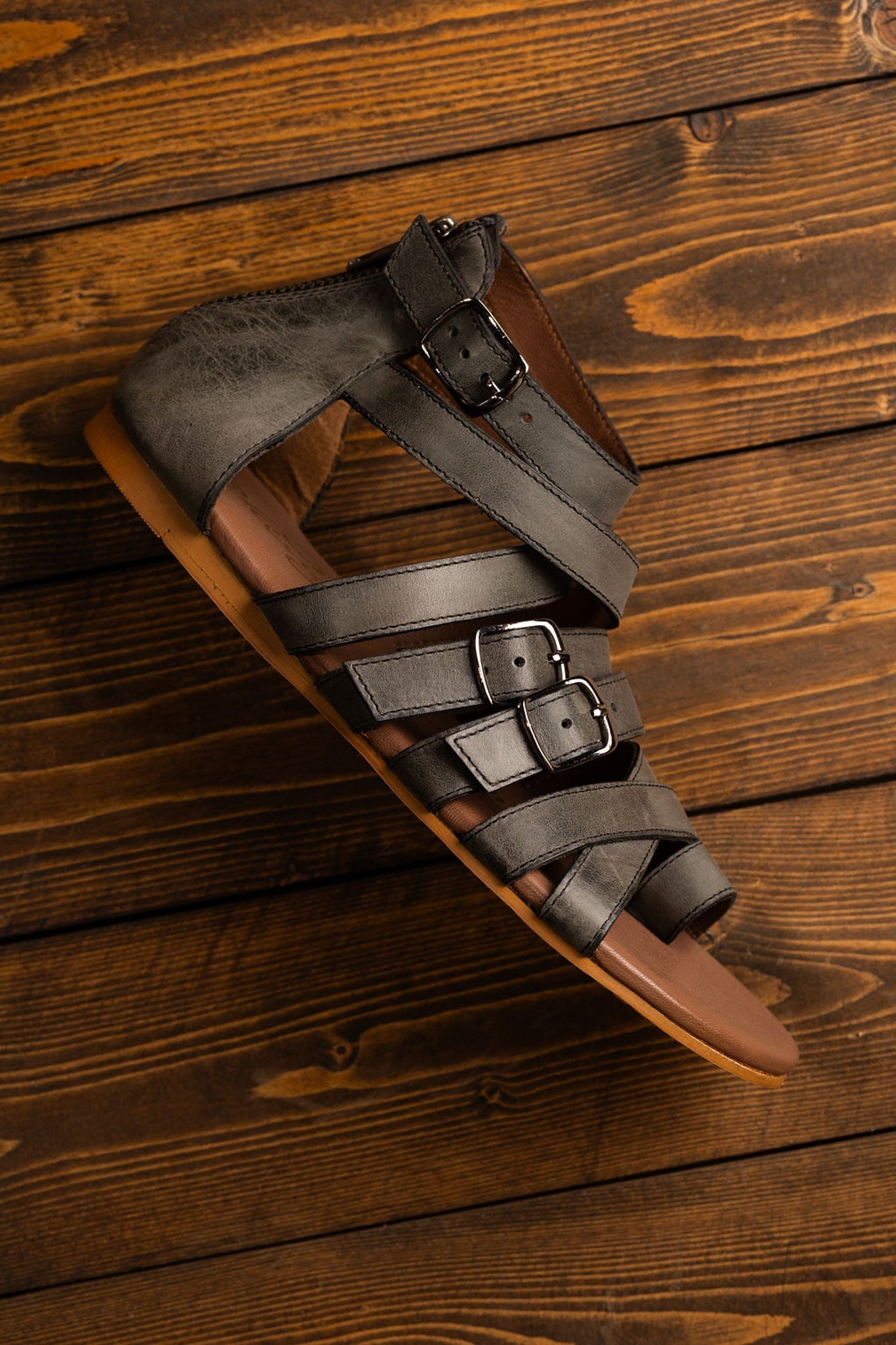 Blair Sandals in Black 130 Sandals Naughty Monkey- Tilden Co.