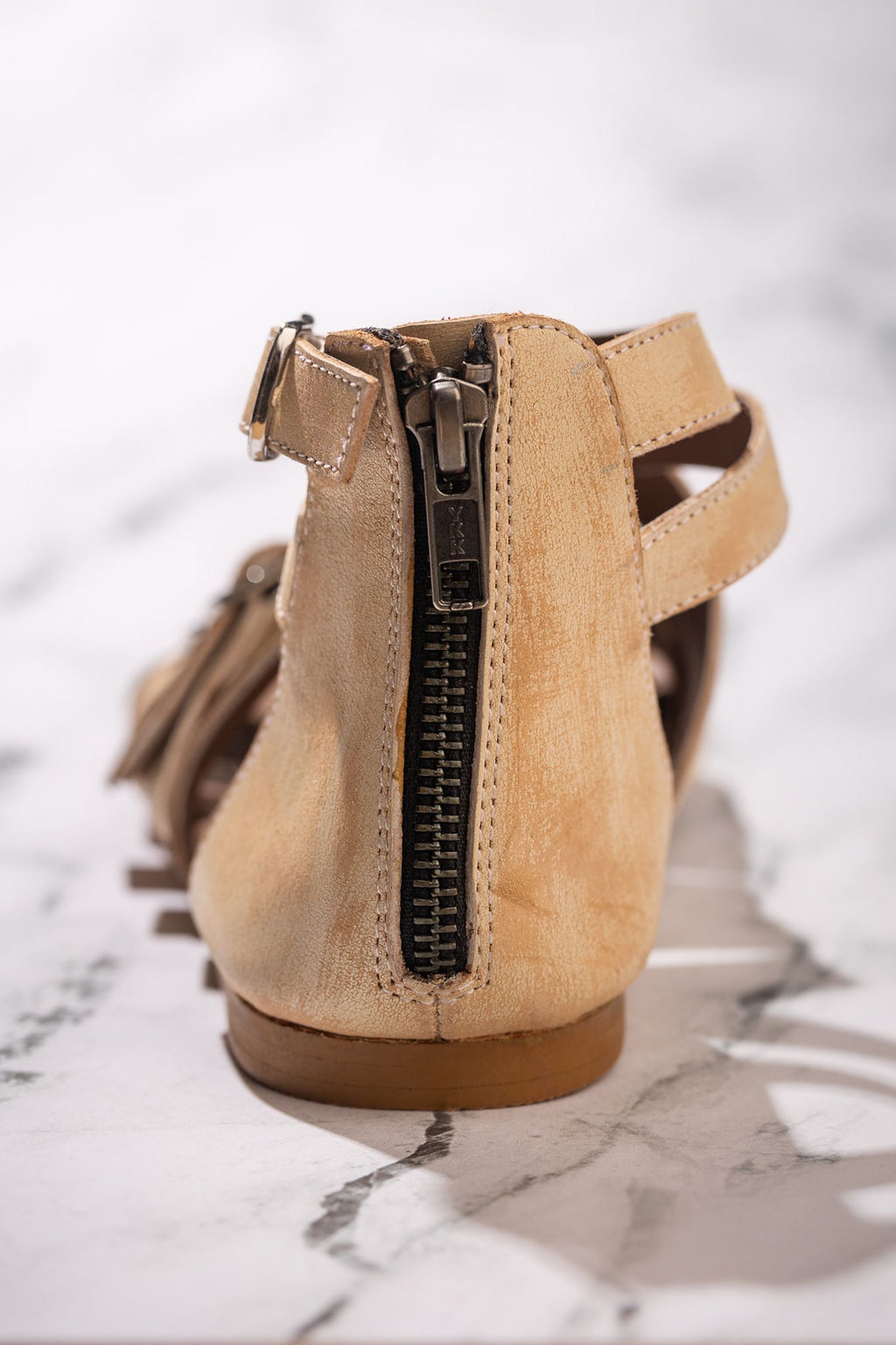 Blair Sandals in White 130 Sandals Naughty Monkey- Tilden Co.