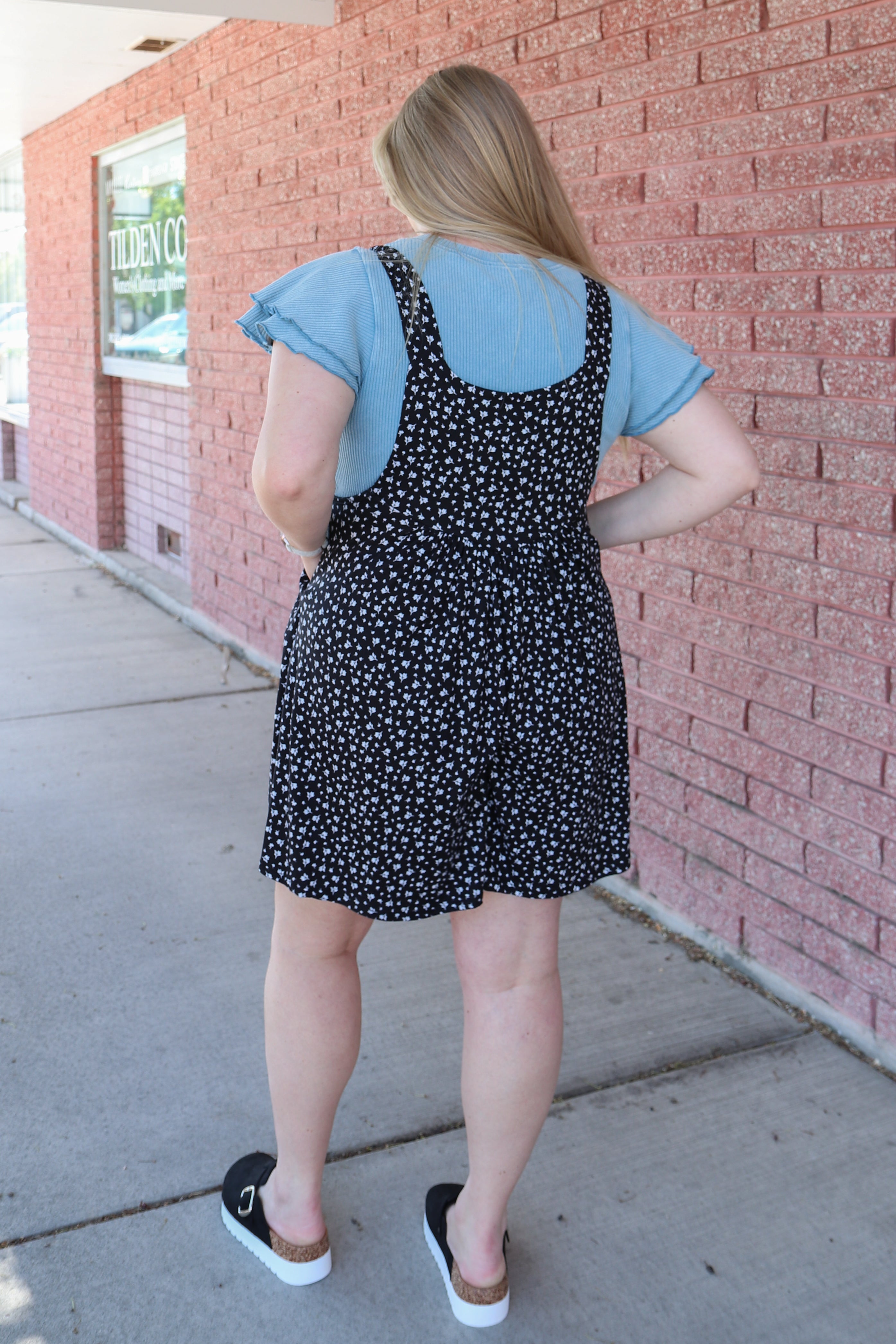 Vintage Ruffle Sleeve Knit Top Blouse bibi- Tilden Co.