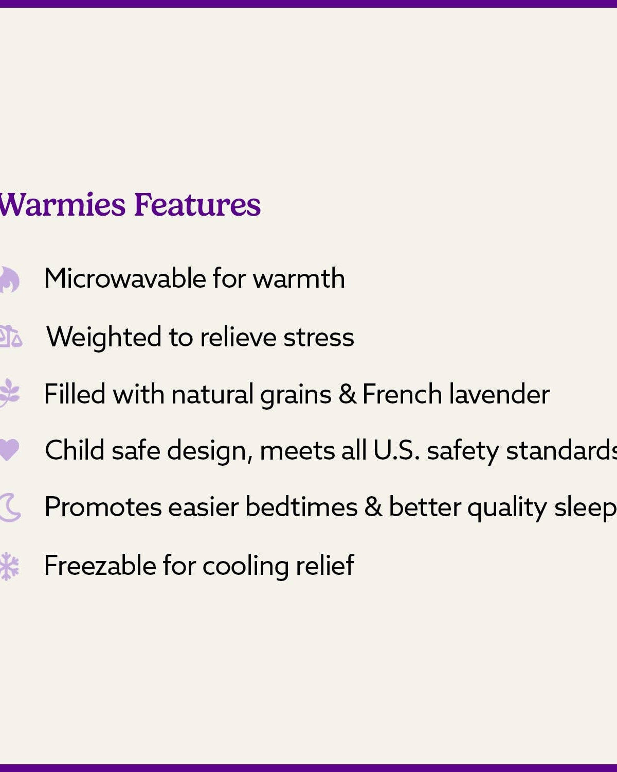 Wooly Mammoth Warmies stuffed animal Warmies: America’s Favorite Microwave Plush Brand- Tilden Co.