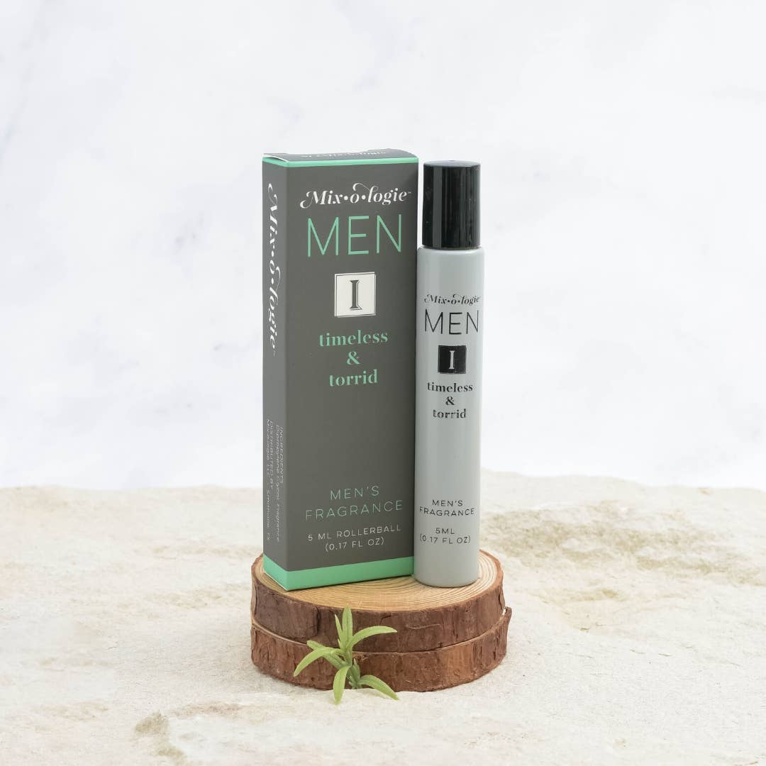 Mixologie Men I (Timeless & Torrid) Cologne Roll On cologne Mixologie- Tilden Co.