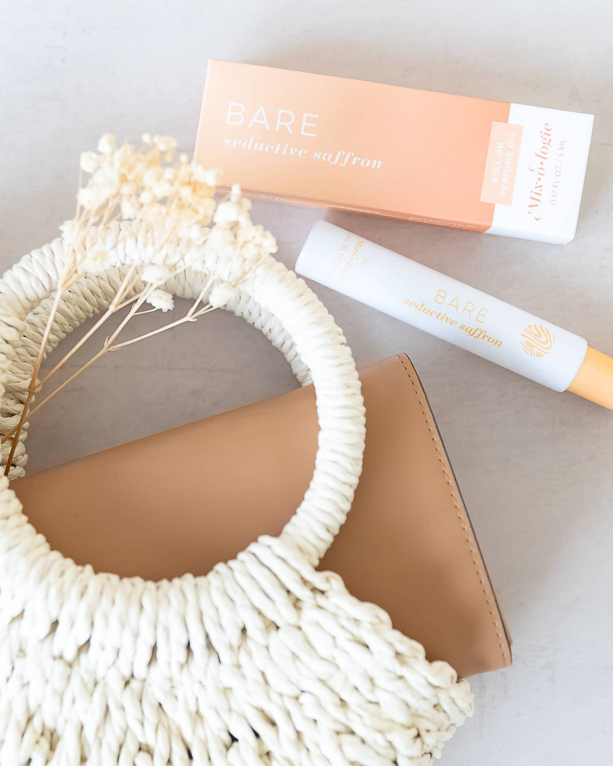 Bare (seductive saffron) | Rollerball Perfume Oil Roll-On perfume Mixologie- Tilden Co.