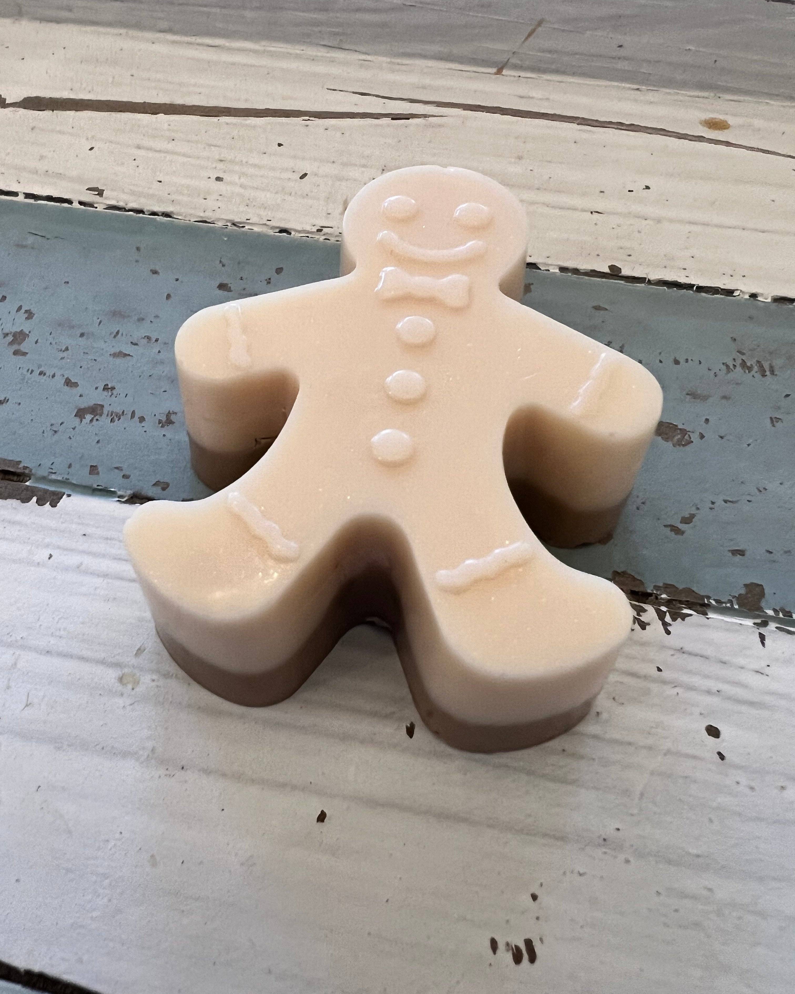 Gingerbread Man Shea Soap Soap 1111 Elm Candle & Soap Shoppe- Tilden Co.