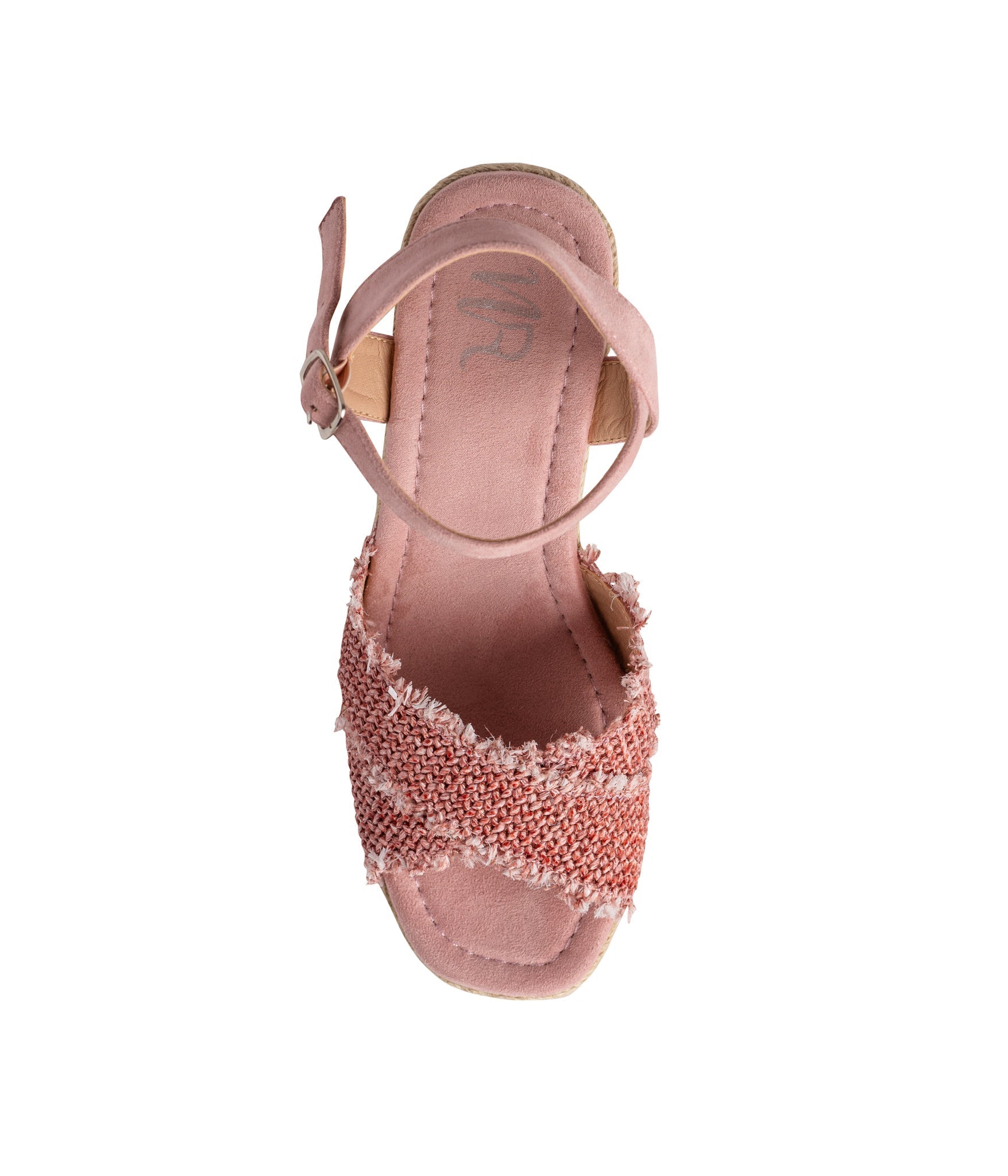 Elinor Wedge in Pink 140 Wedges Naughty Monkey- Tilden Co.