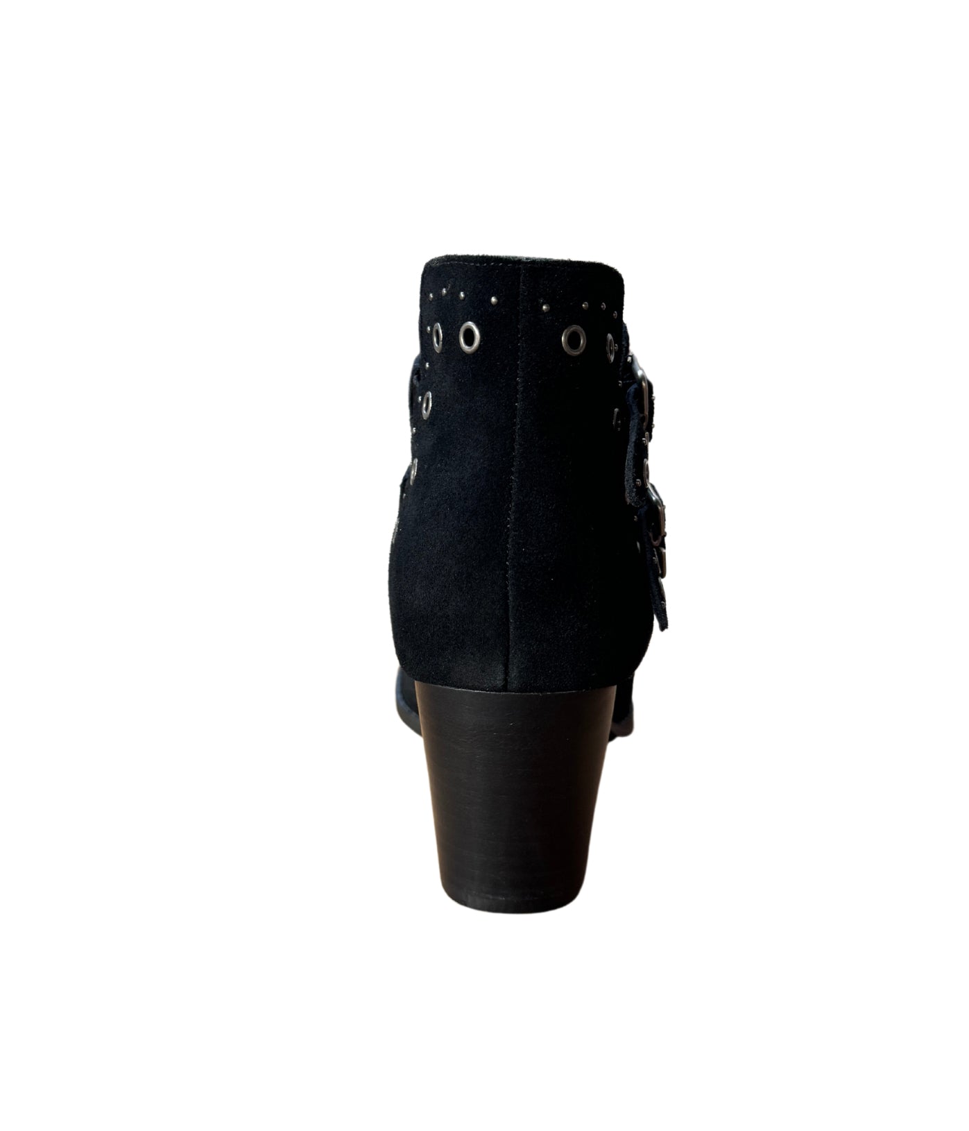 Elsa Leather Ankle Boot in Black 100 Western Boots Naughty Monkey- Tilden Co.