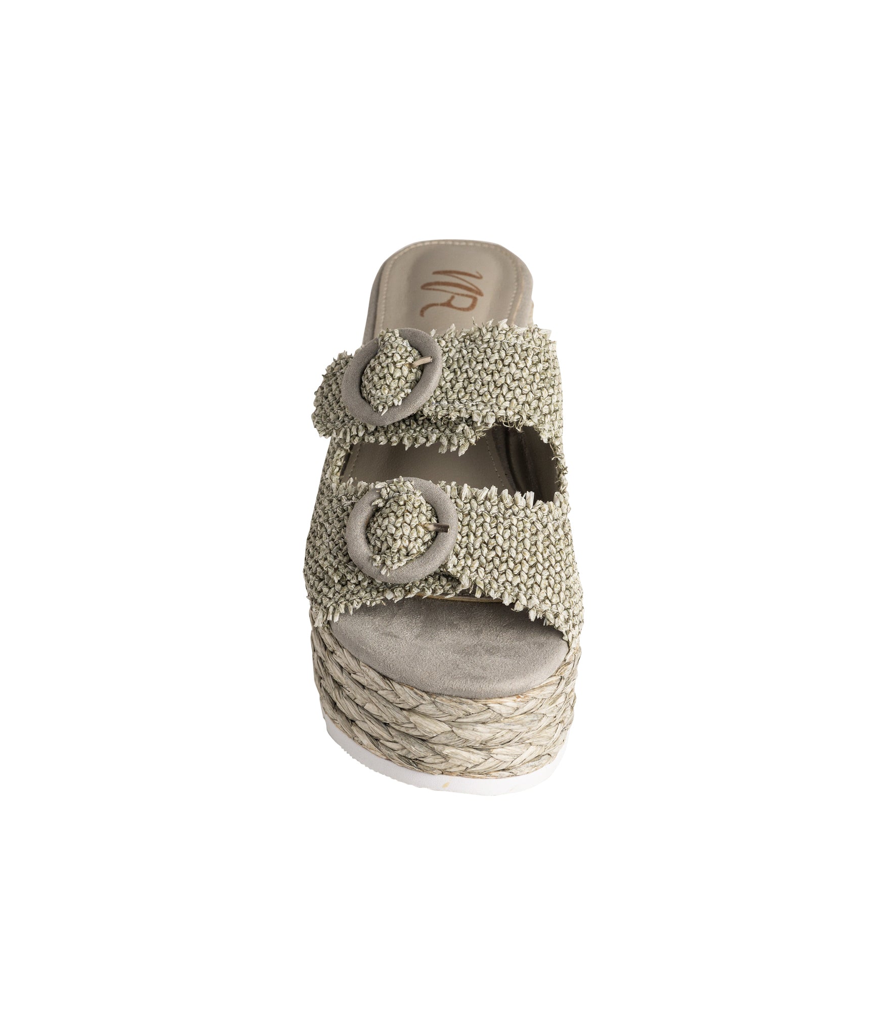 Eriwen Buckle Wedge in Teal 140 Wedges Naughty Monkey- Tilden Co.