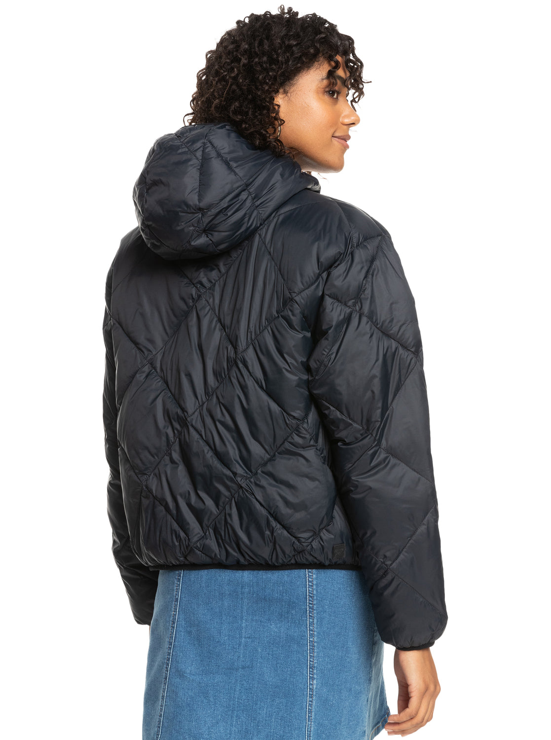 Wind Swept Lightweight Packable Padded Hooded Jacket    Coat Roxy- Tilden Co.