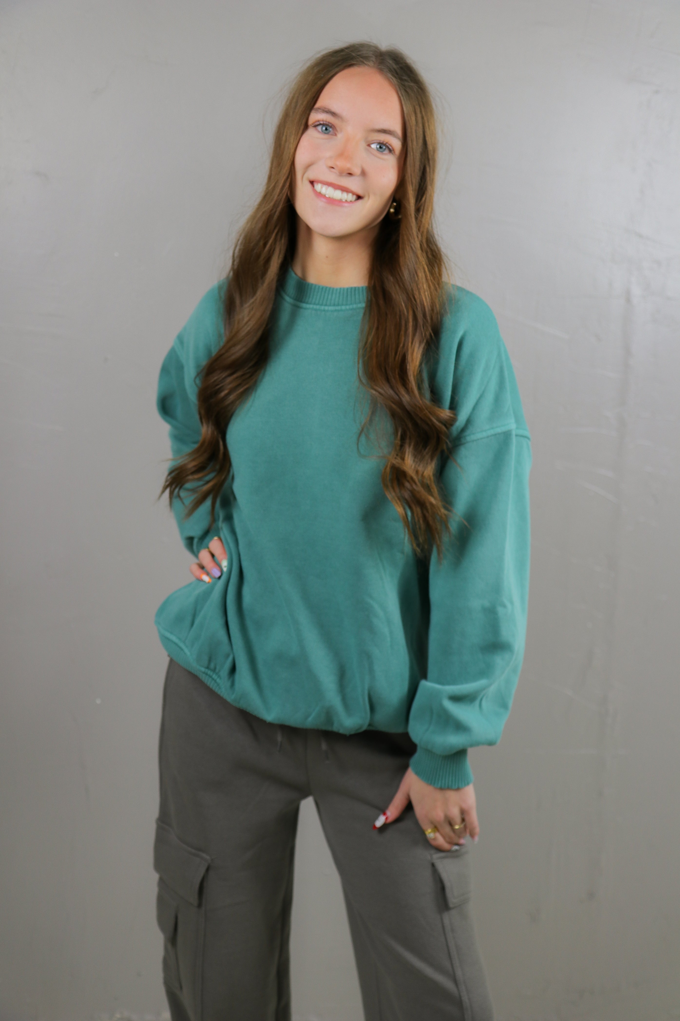 Everyone's Favorite Pullover Sweatshirt Zenana- Tilden Co.