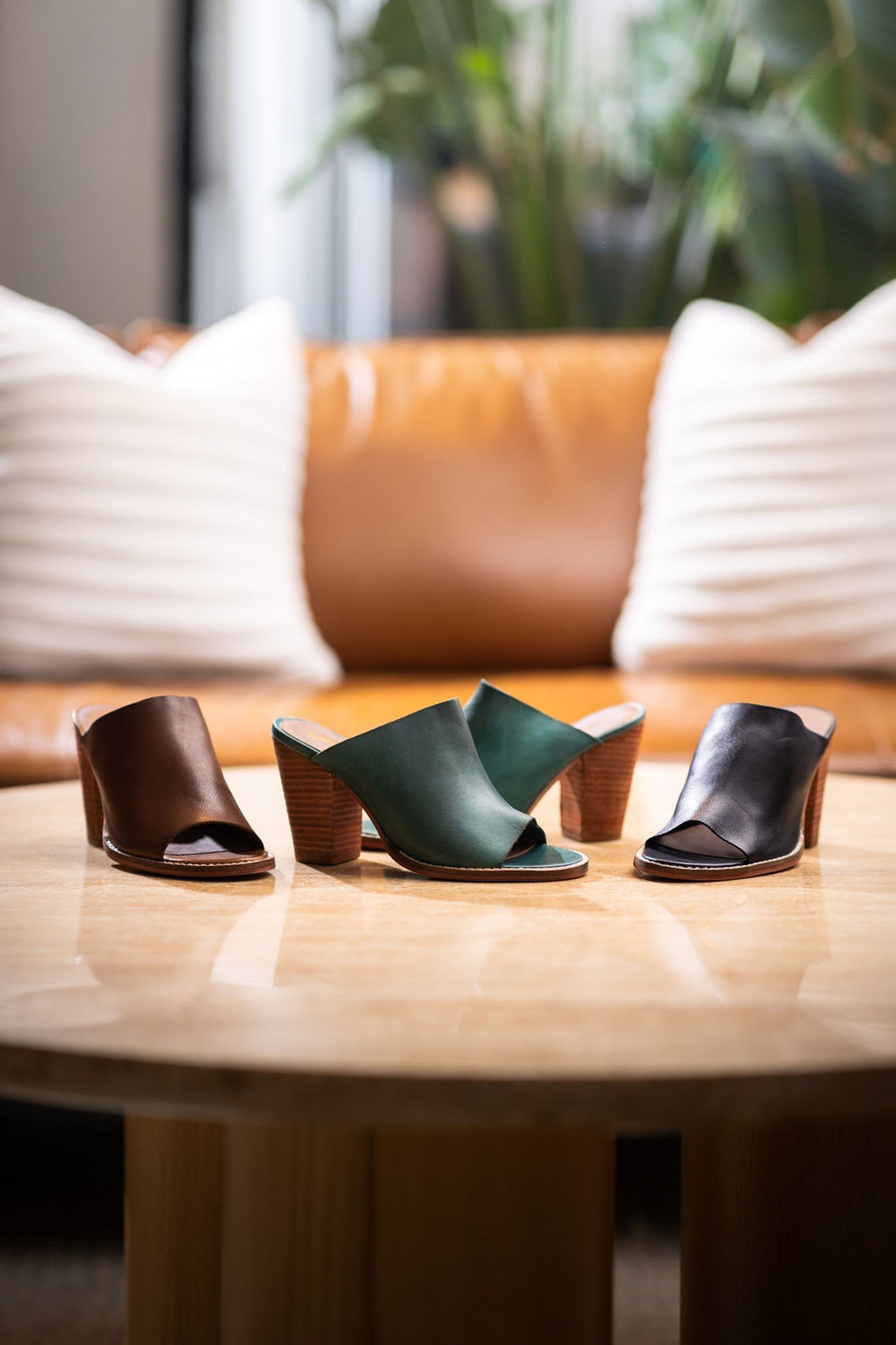 Hallie Heeled Sandal in Teal 140 Wedges Naughty Monkey- Tilden Co.