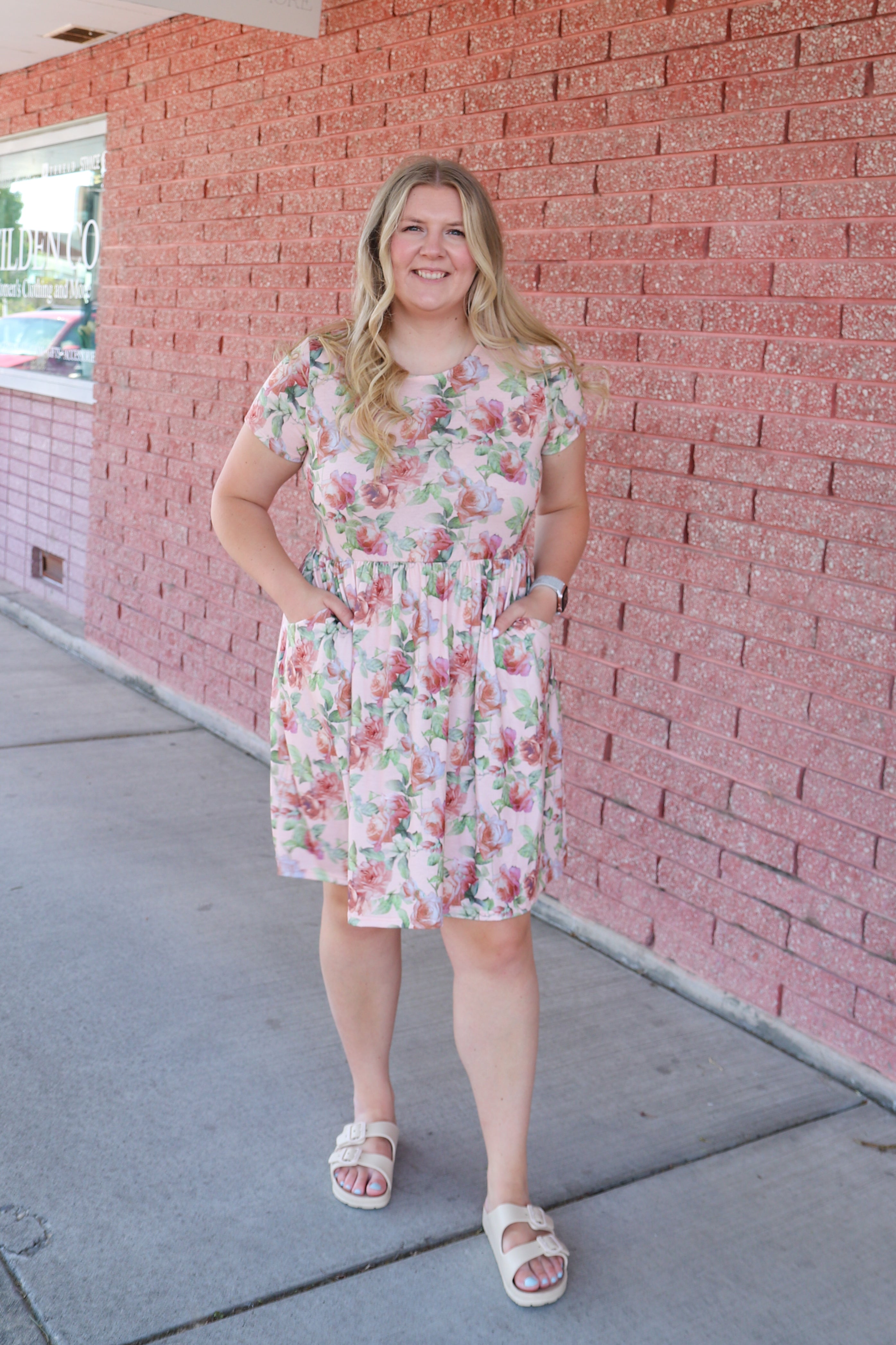 The Hattie Bloom Dress Dress BomBom- Tilden Co.