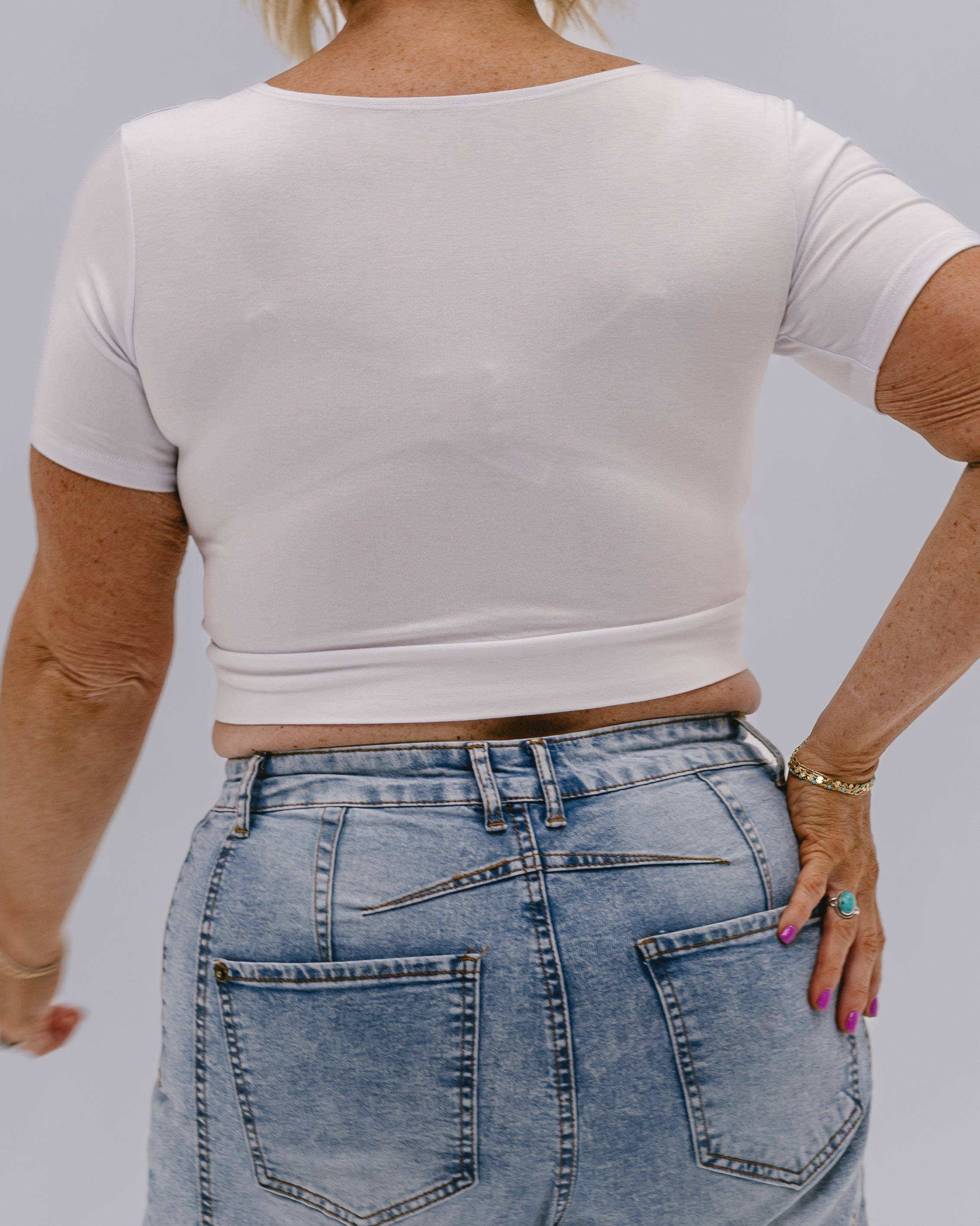 Classic Boyfriend Halftee Boyfriend HALFTEE Layering Fashions- Tilden Co.