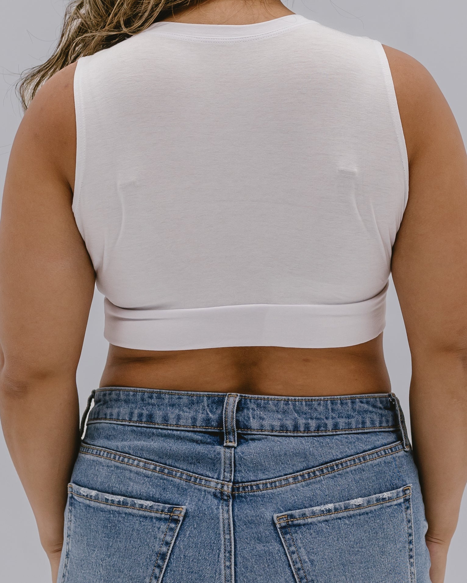 Crew Neck Tank Halftee HALFTEE Layering Fashions- Tilden Co.