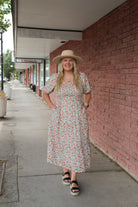 The Indigo Dress in Cherry Poppy Dress Mikarose- Tilden Co.