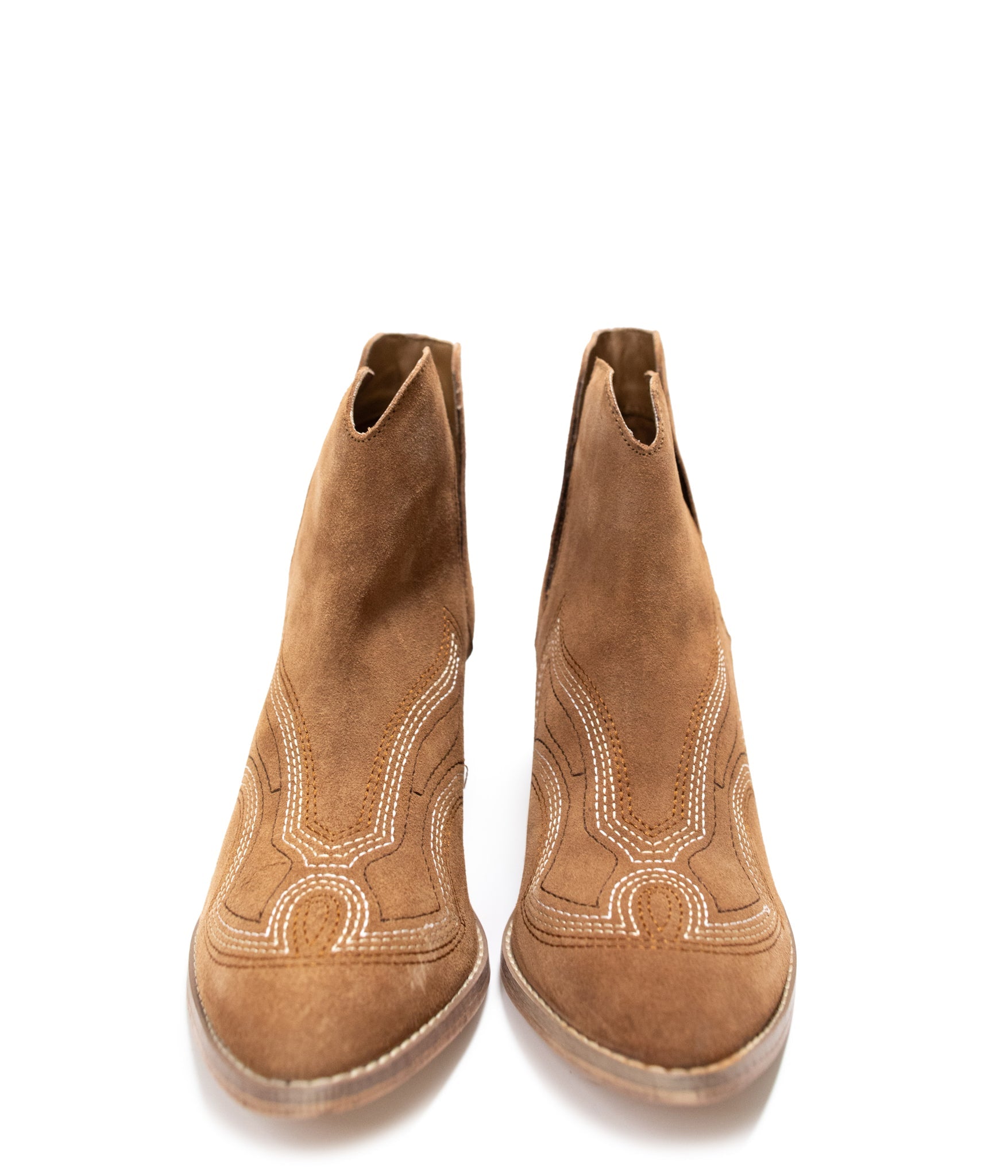 Journee Ankle Boots in Tan 110 Fashion Boots Naughty Monkey- Tilden Co.