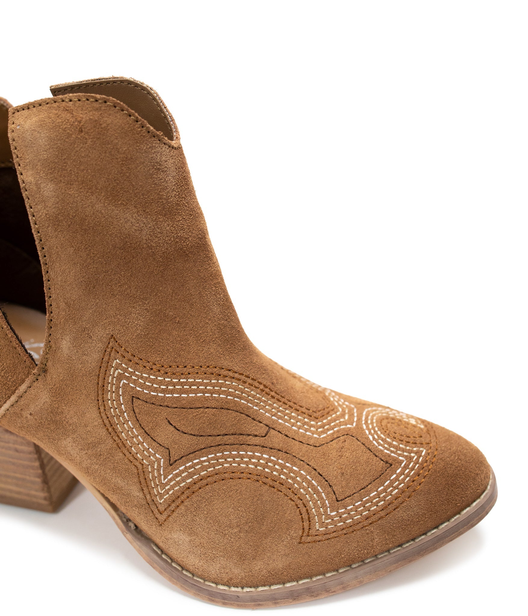 Journee Ankle Boots in Tan 110 Fashion Boots Naughty Monkey- Tilden Co.
