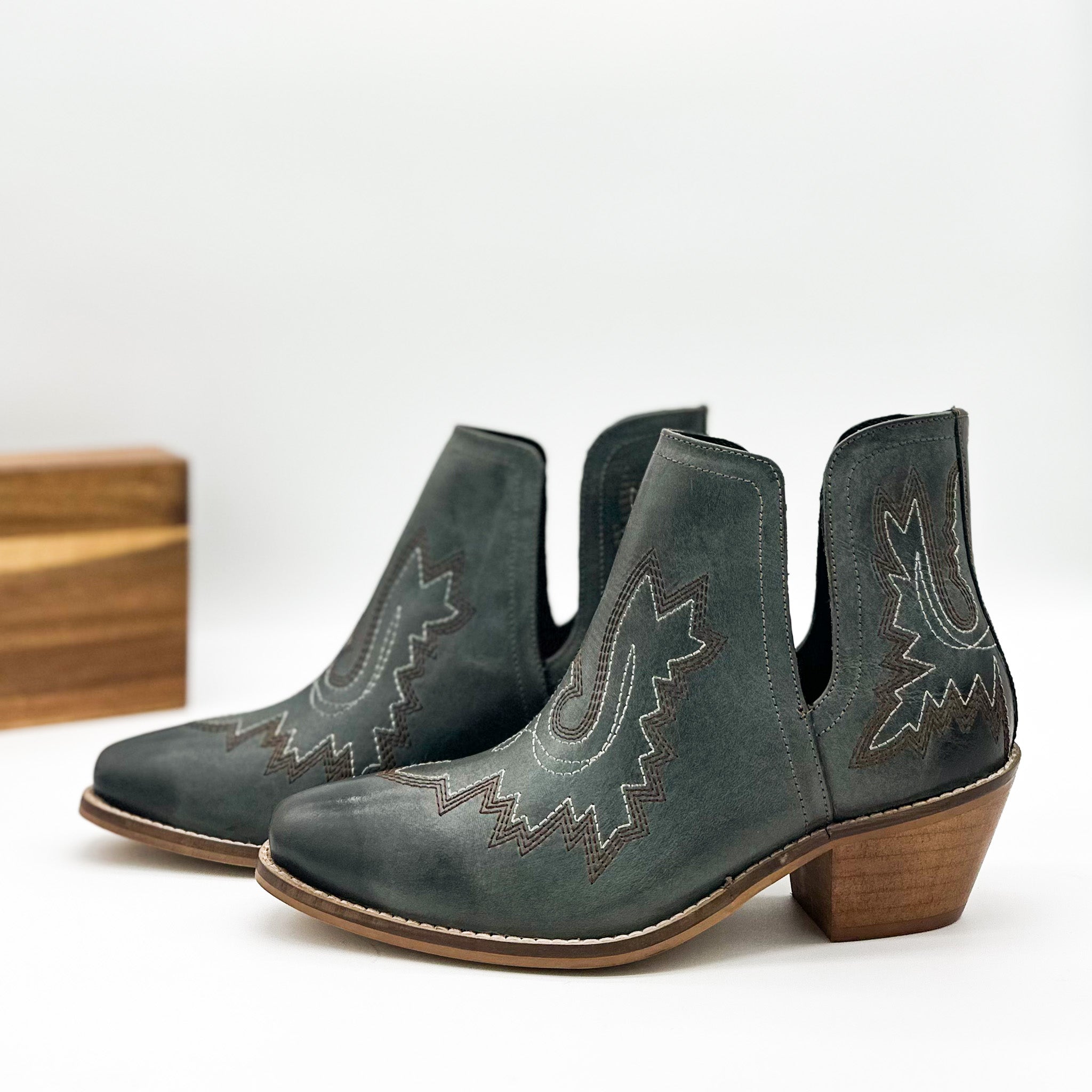 Kickin' Booties in Teal 110 Fashion Boots Naughty Monkey- Tilden Co.