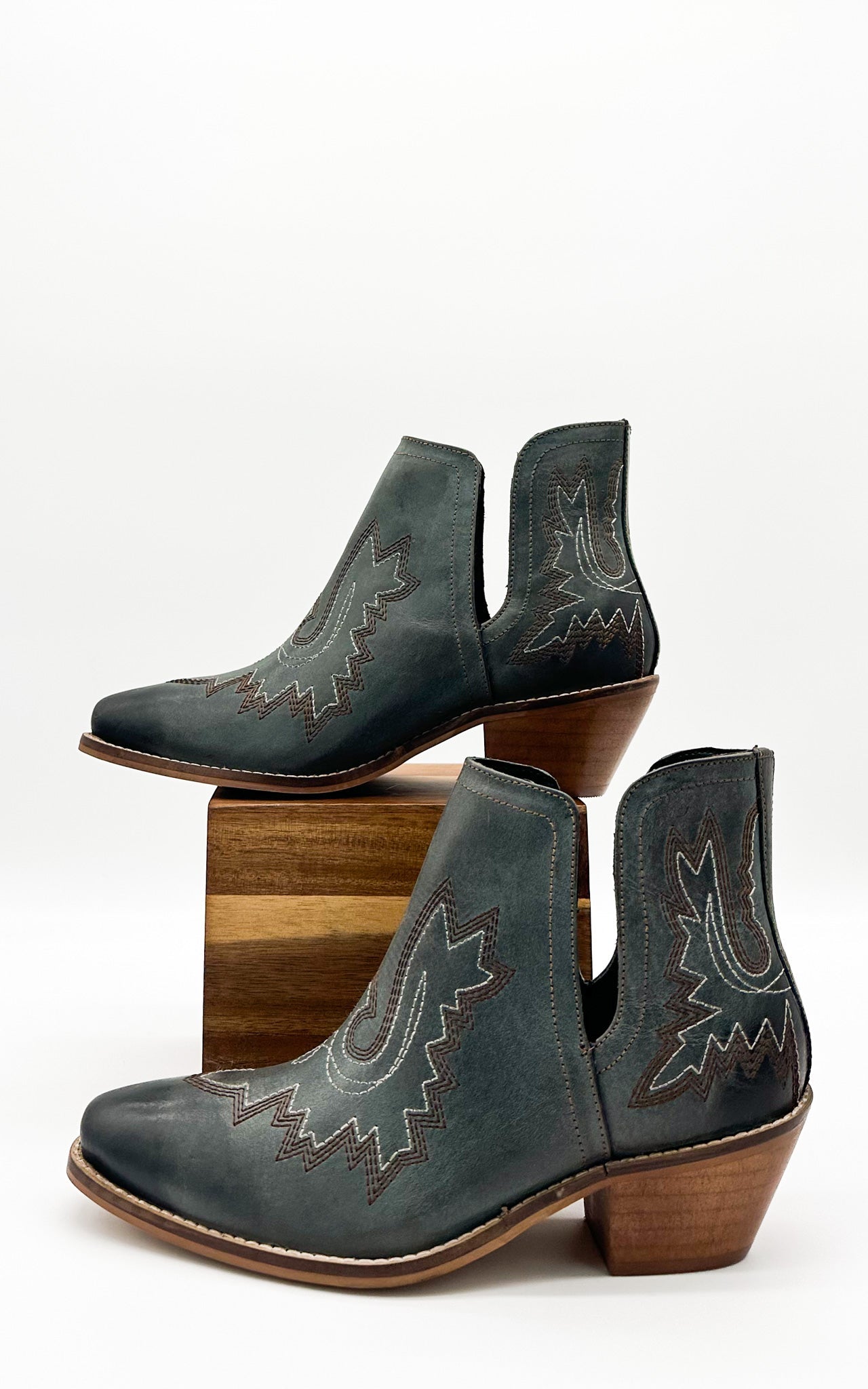Kickin' Booties in Teal 110 Fashion Boots Naughty Monkey- Tilden Co.