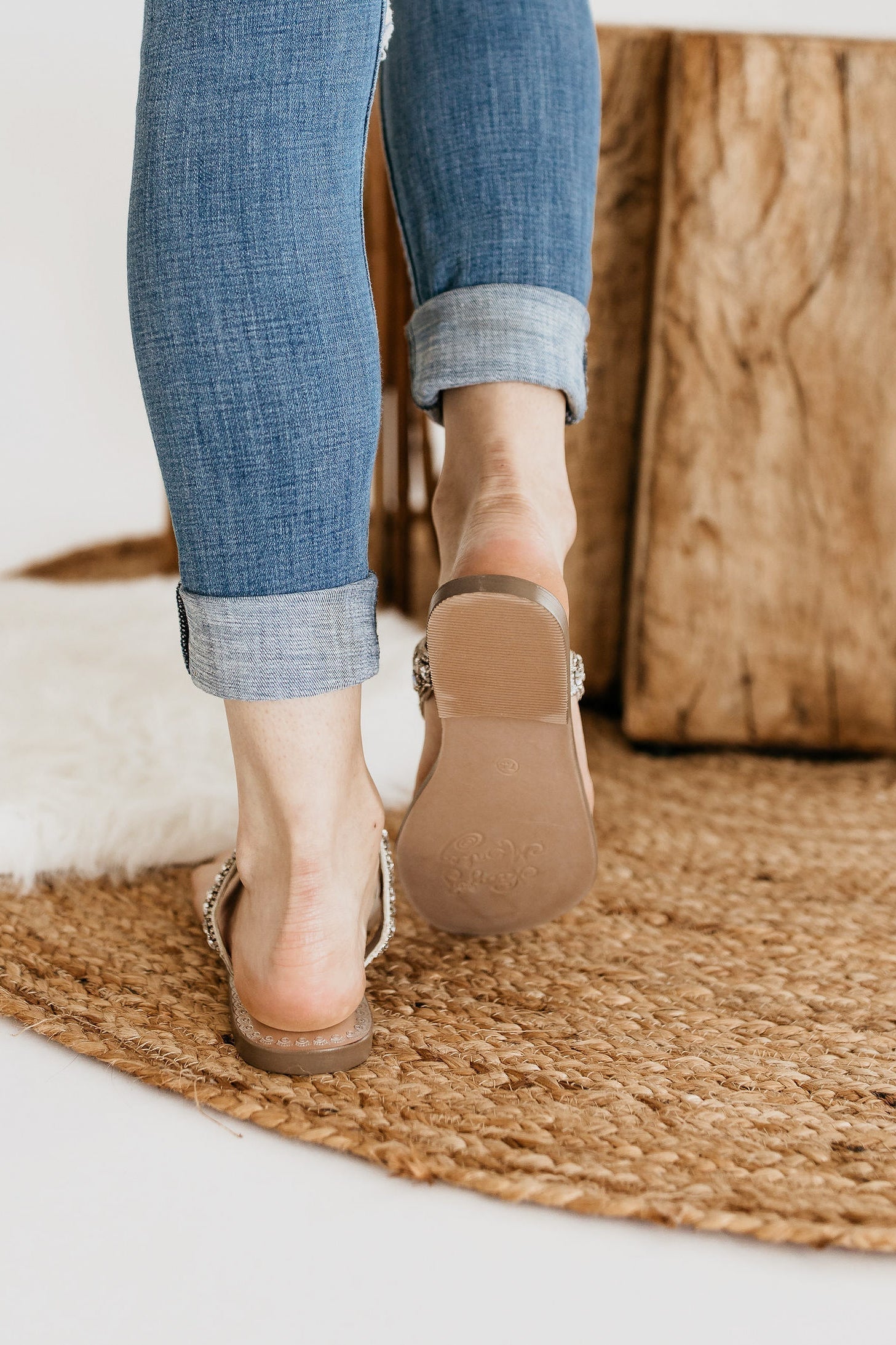 Loving U Sandals in Silver 130 Sandals Naughty Monkey- Tilden Co.