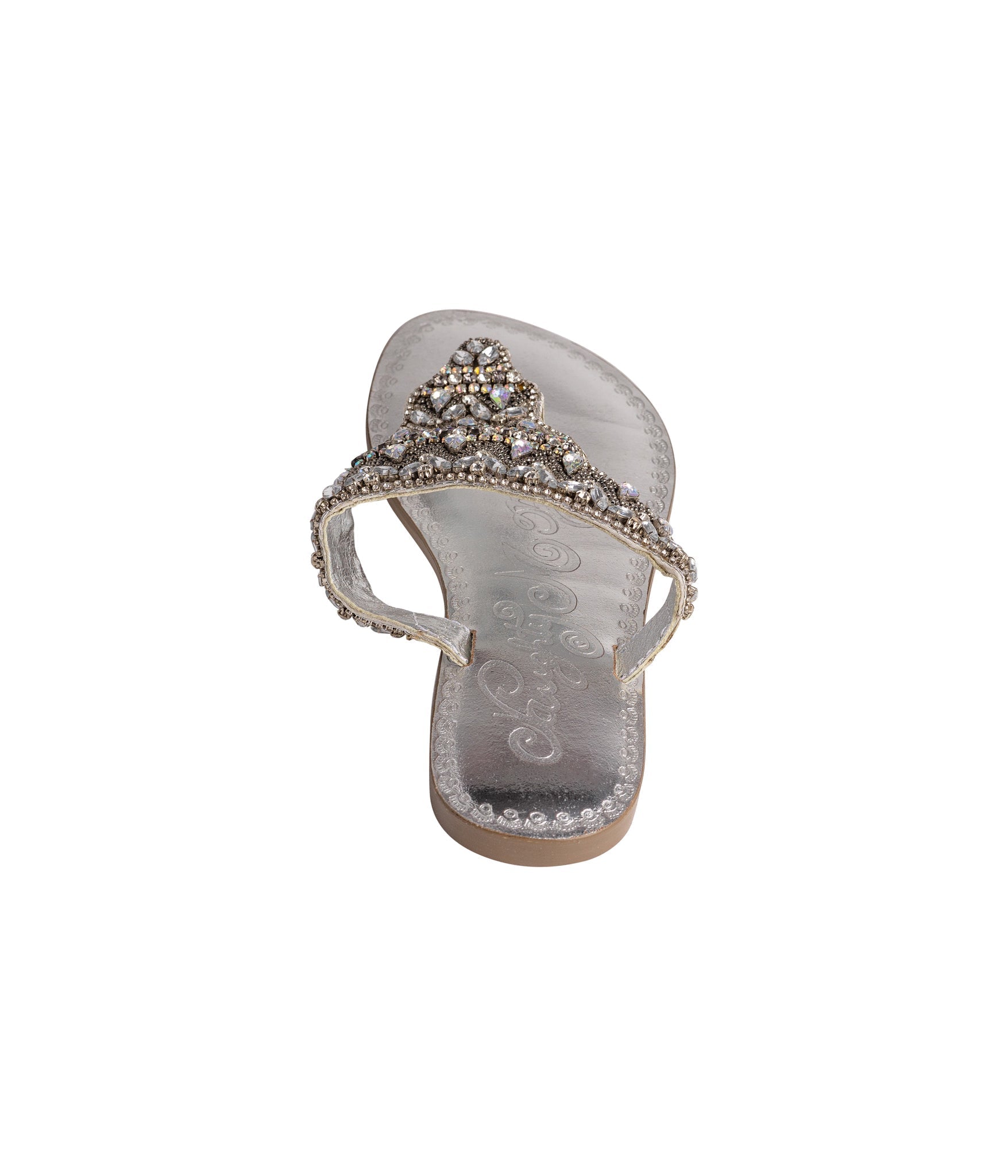 Loving U Sandals in Silver 130 Sandals Naughty Monkey- Tilden Co.