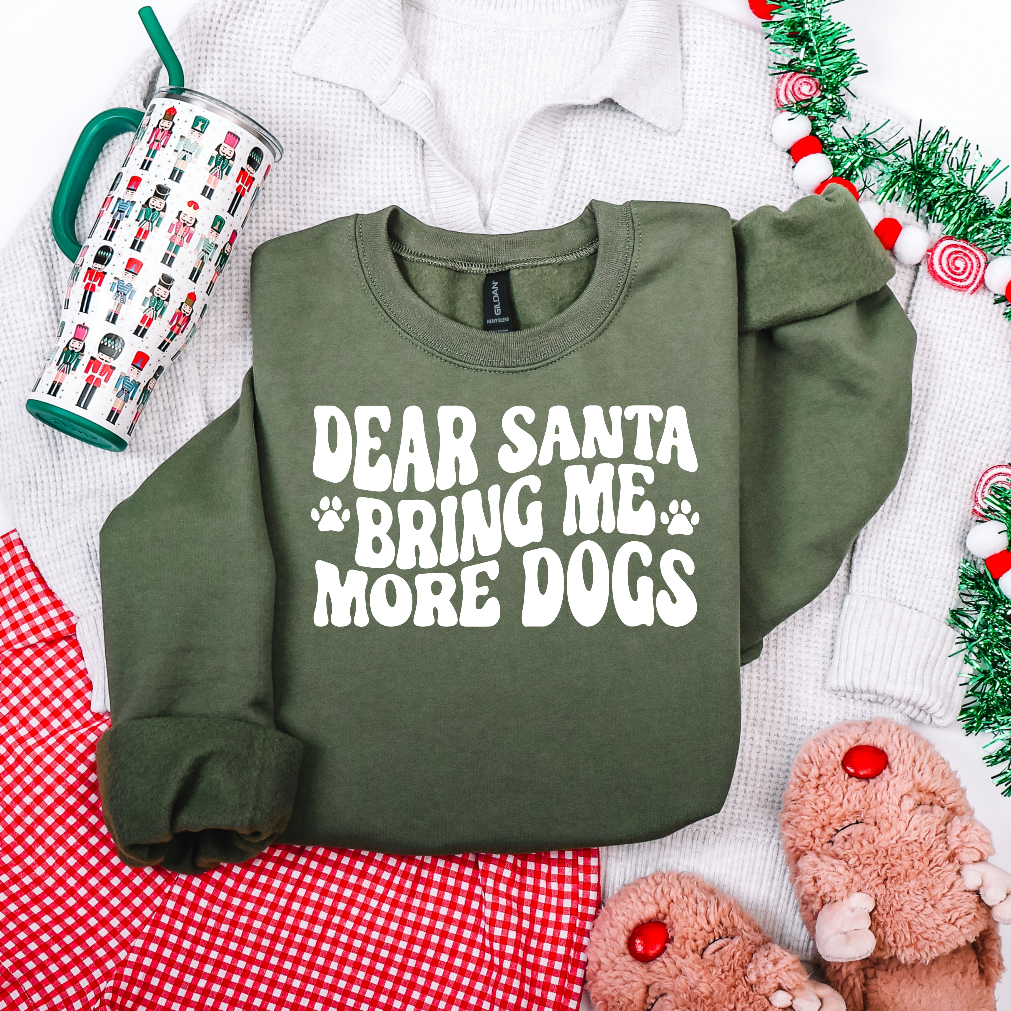 Bring Me More Dogs Graphic Tee and Sweatshirt Womens Ave Shops- Tilden Co.