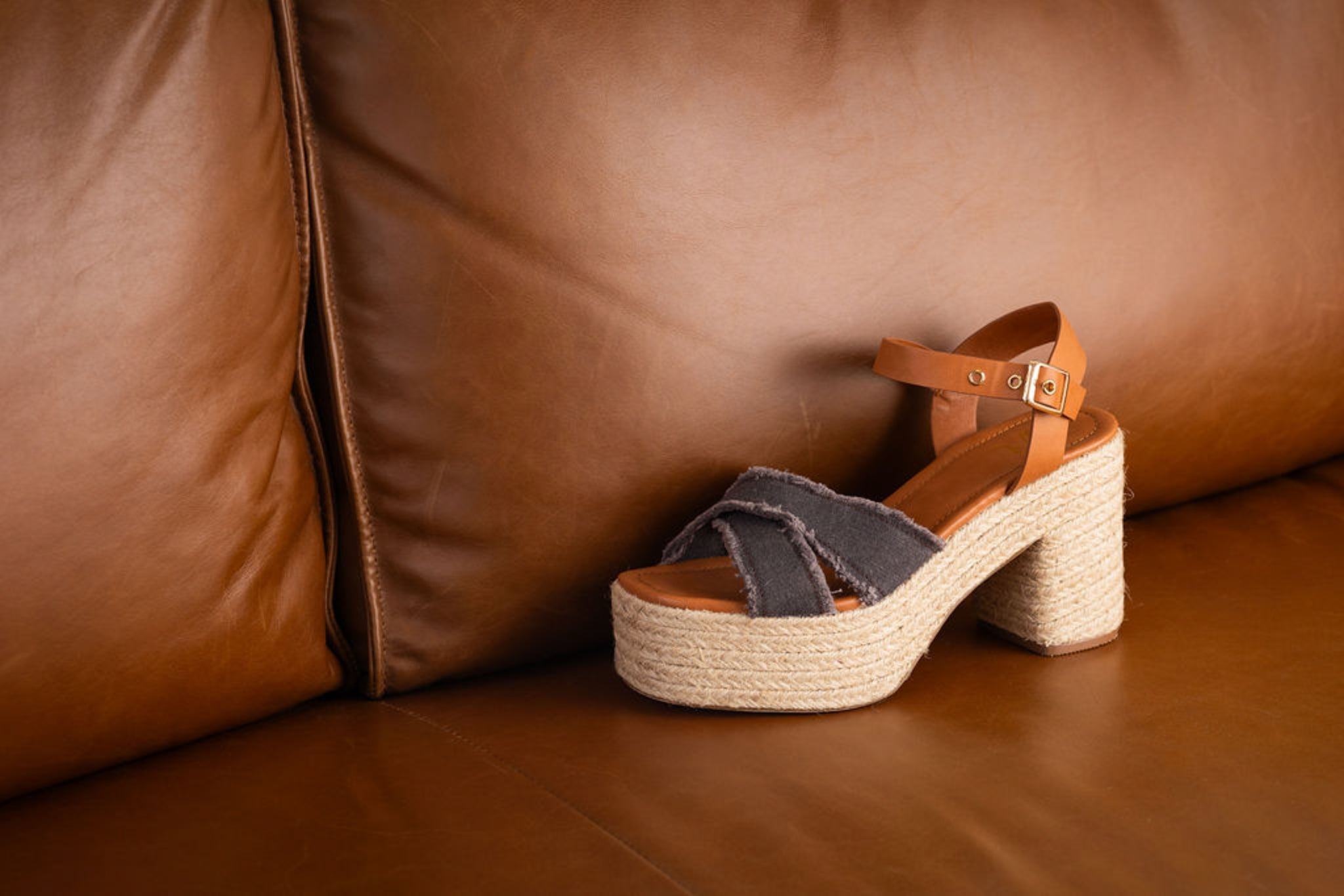 Nana Platform Sandals in Black 140 Wedges Naughty Monkey- Tilden Co.