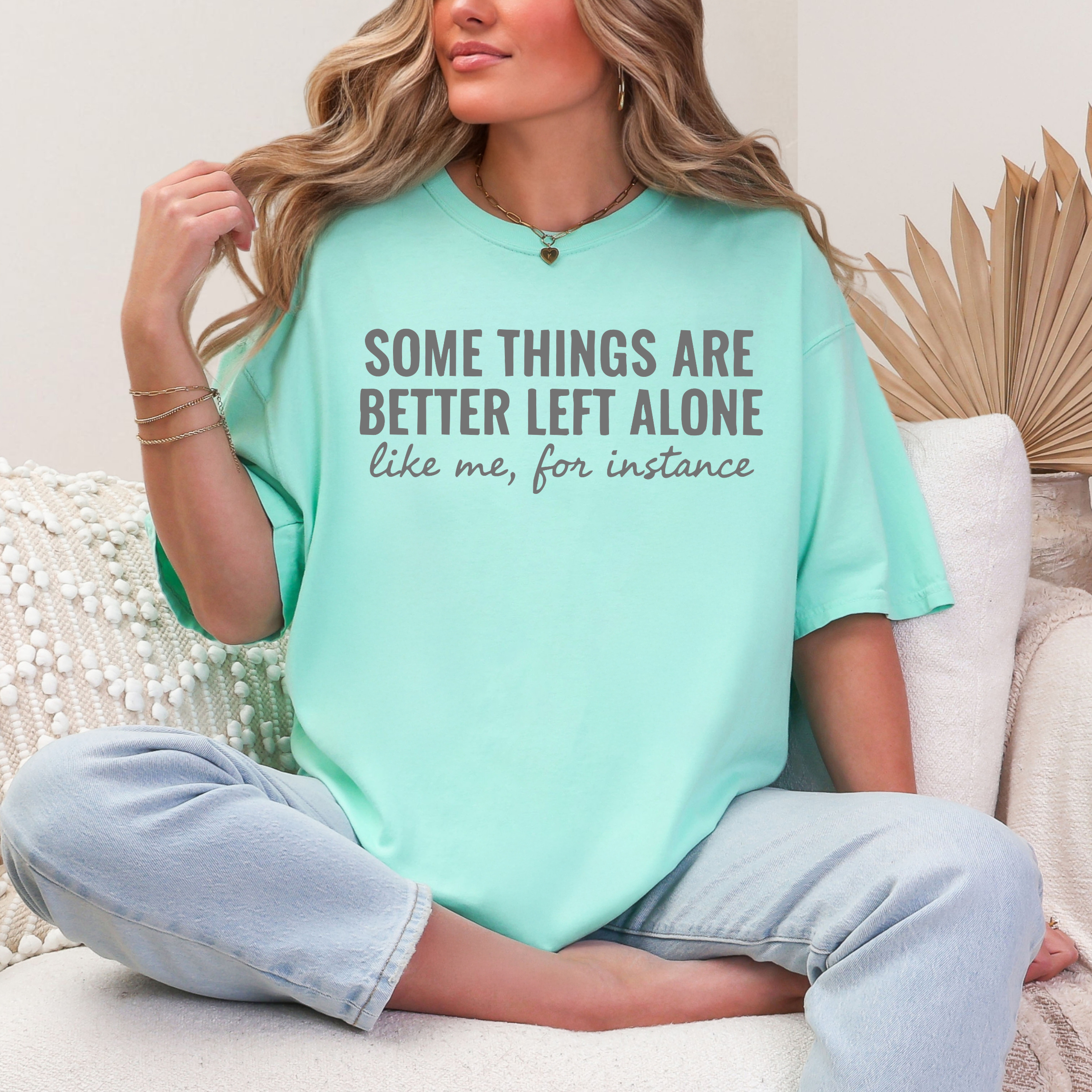 Better Left Alone Graphic Tee T-Shirt Ave Shops- Tilden Co.