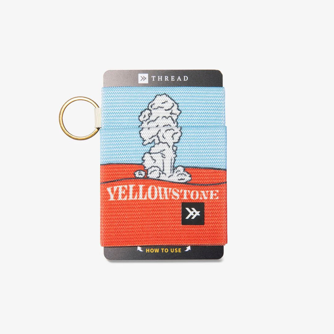 Yellowstone Elastic Wallet    Wallets & Money Clips Thread- Tilden Co.