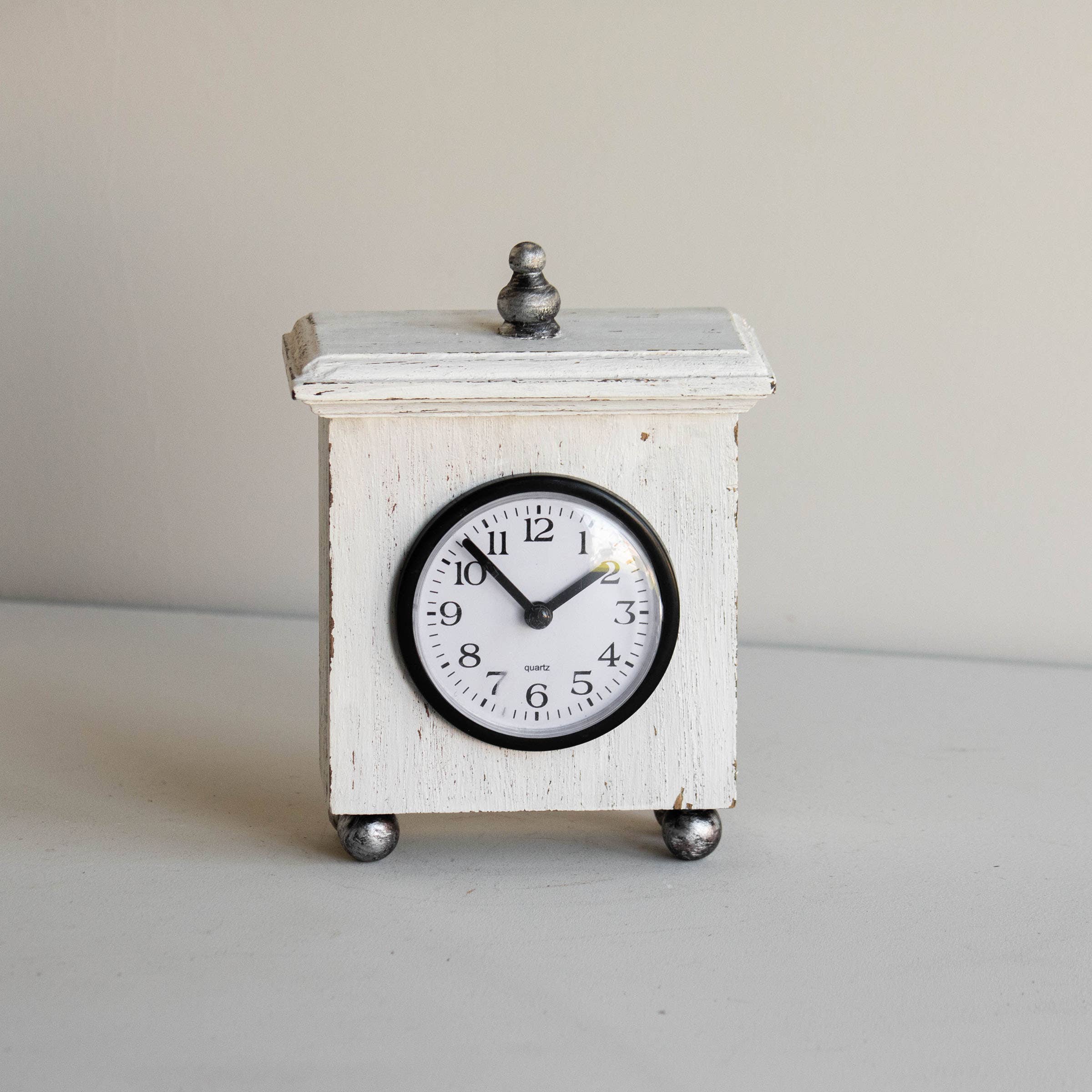 Ramona Tabletop Clock Square decor Foreside Home & Garden- Tilden Co.