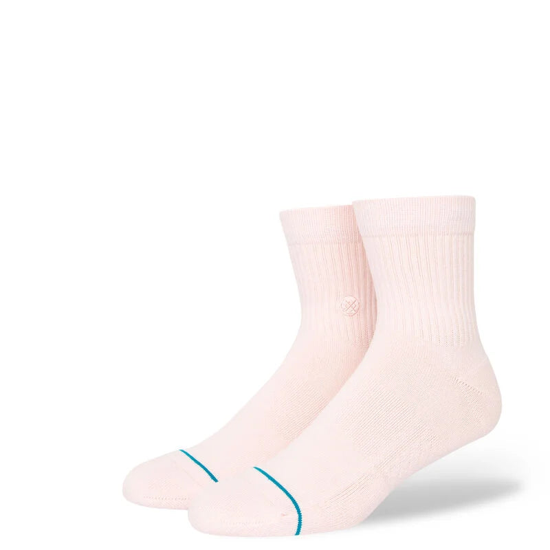 Stance Women's Quarter Socks Medium / Pink Medium Pink Quarter Socks Stance- Tilden Co.