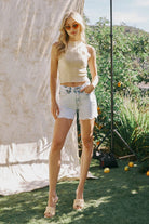 Bellini High Rise Shorts - Final Sale    Shorts Kancan- Tilden Co.