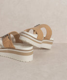 The Ellie Tan | Staple Platform Sandal    Sandals Oasis Society- Tilden Co.