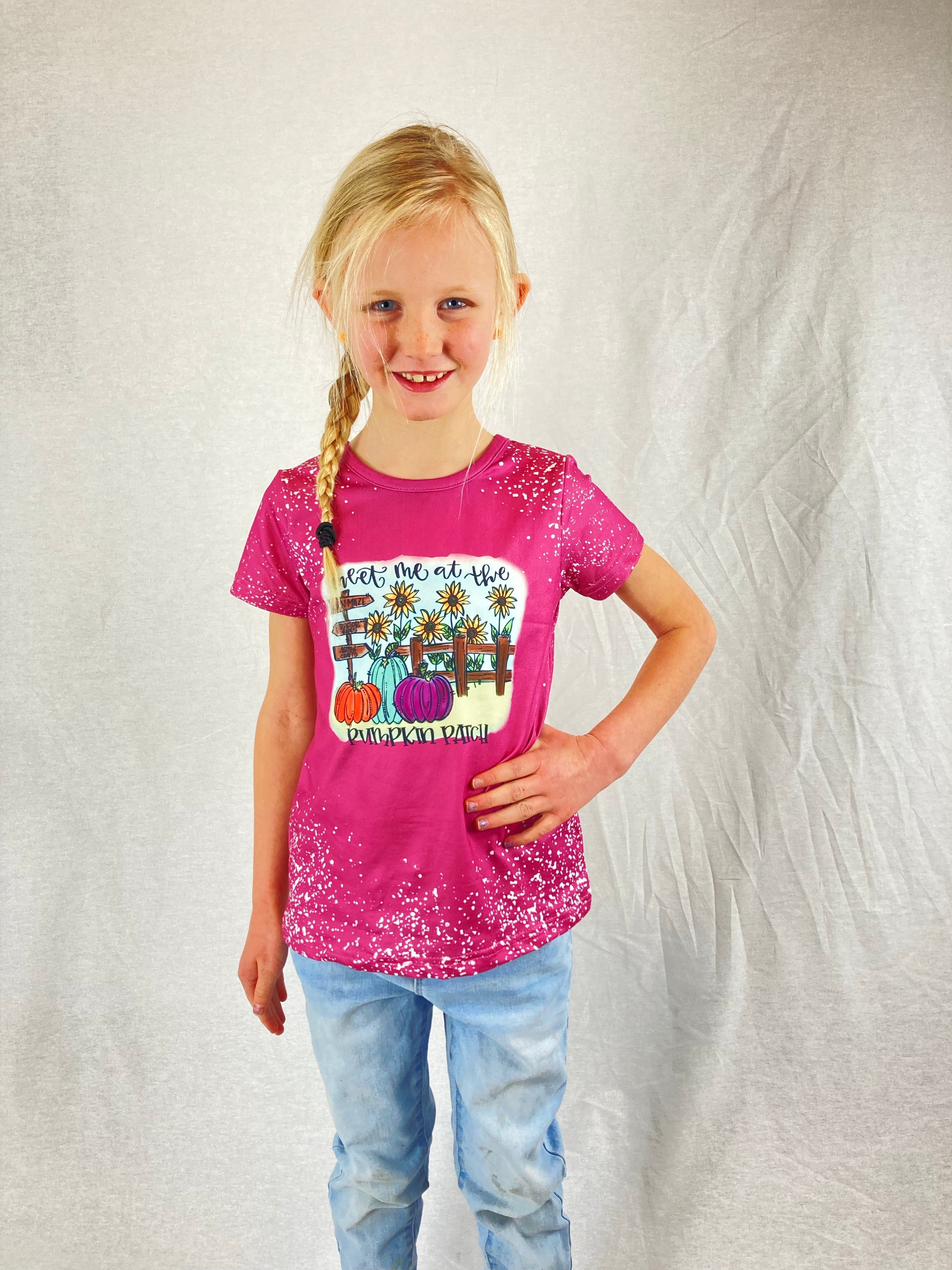 GIRLS Pumpkin Patch Tee - Final Sale    Outfit Sets Tilden Co. LLC- Tilden Co.