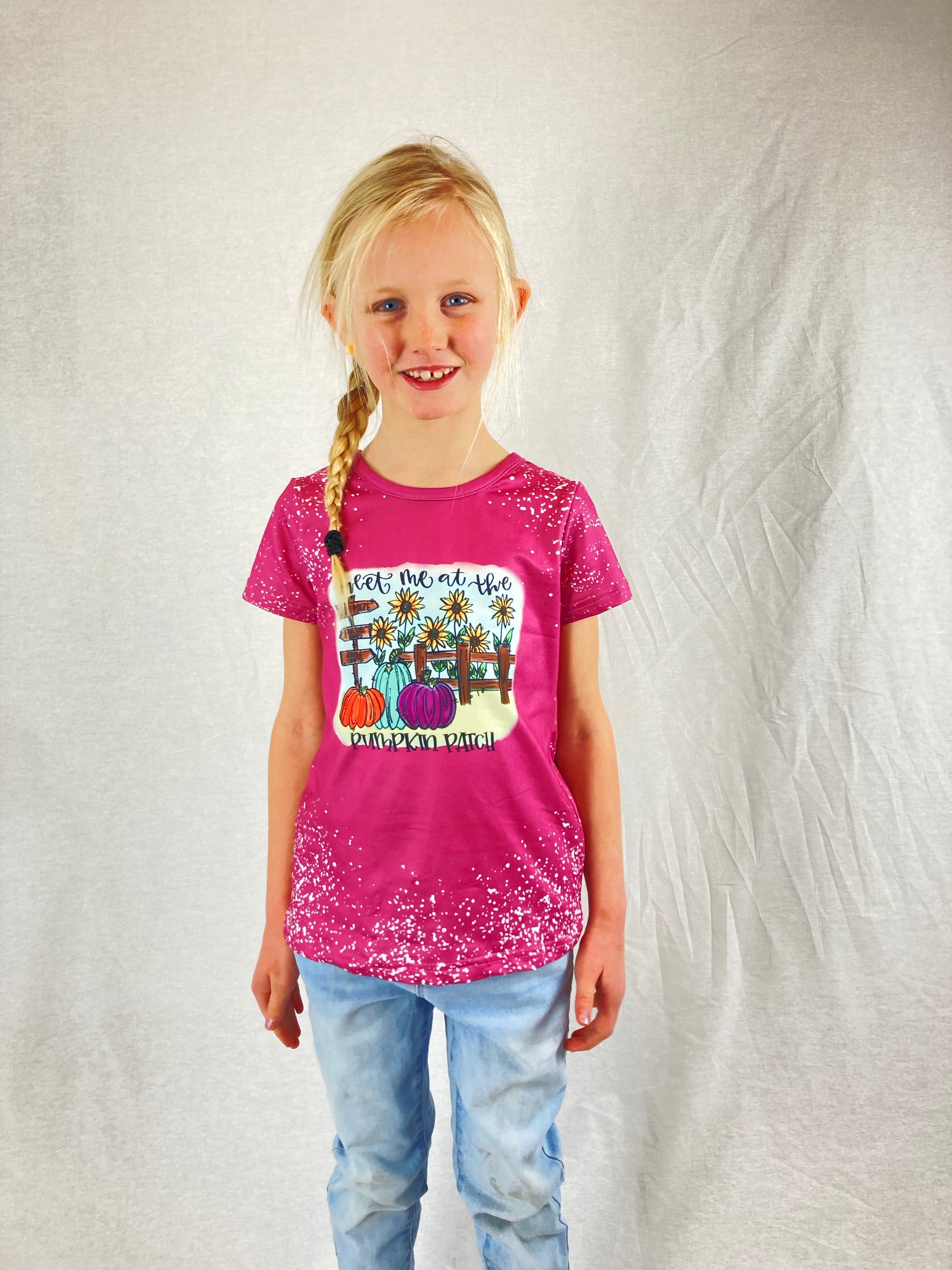 GIRLS Pumpkin Patch Tee - Final Sale    Outfit Sets Tilden Co. LLC- Tilden Co.