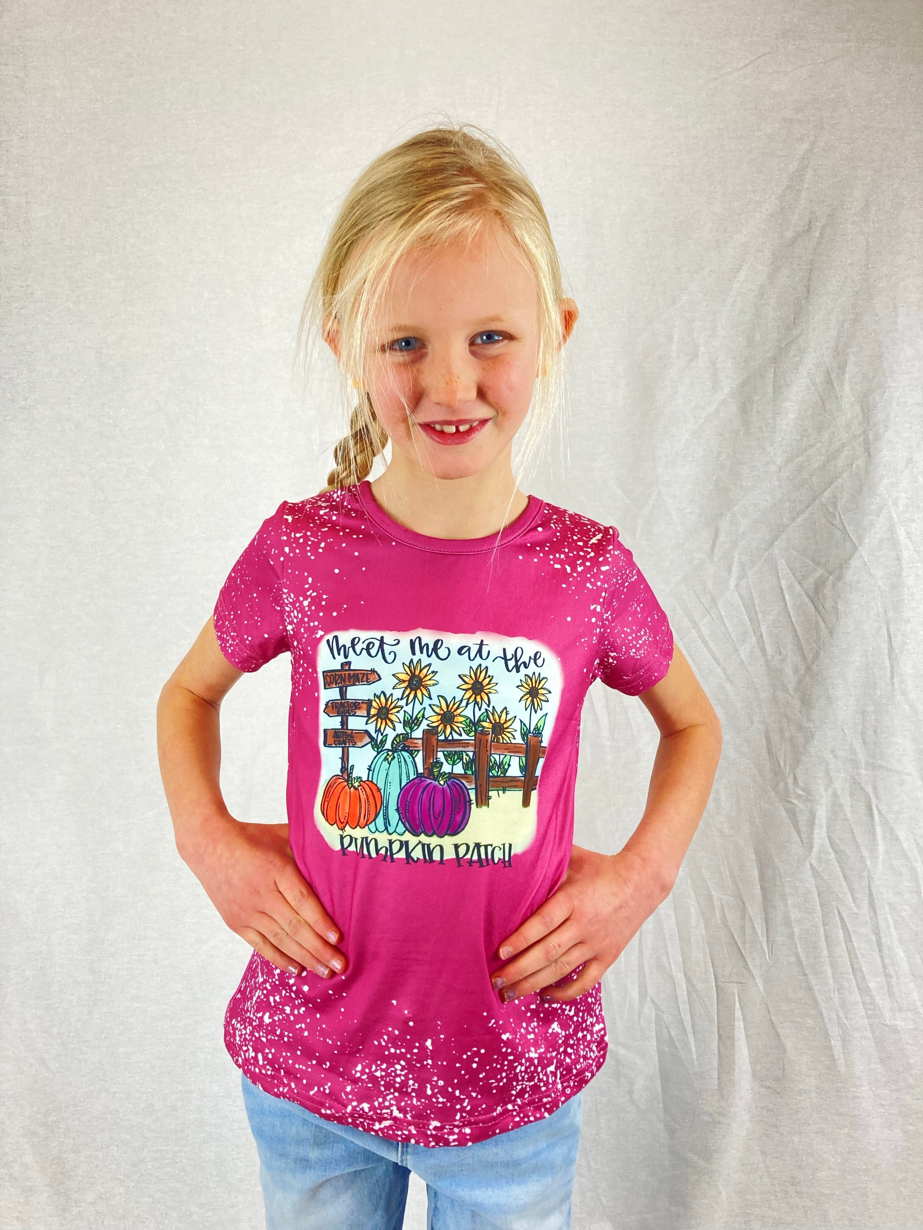 GIRLS Pumpkin Patch Tee - Final Sale    Outfit Sets Tilden Co. LLC- Tilden Co.
