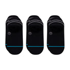 Stance Cotton No Show Socks 3 Pack Small (Men 3.5-5/Women 5-7.5) / Black Small (Men 3.5-5/Women 5-7.5) Black No Show Socks Stance- Tilden Co.