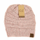 Mixed Soft Yarn CC Beanie Rose Mix Rose Mix  beanie CC Brand Beanies- Tilden Co.