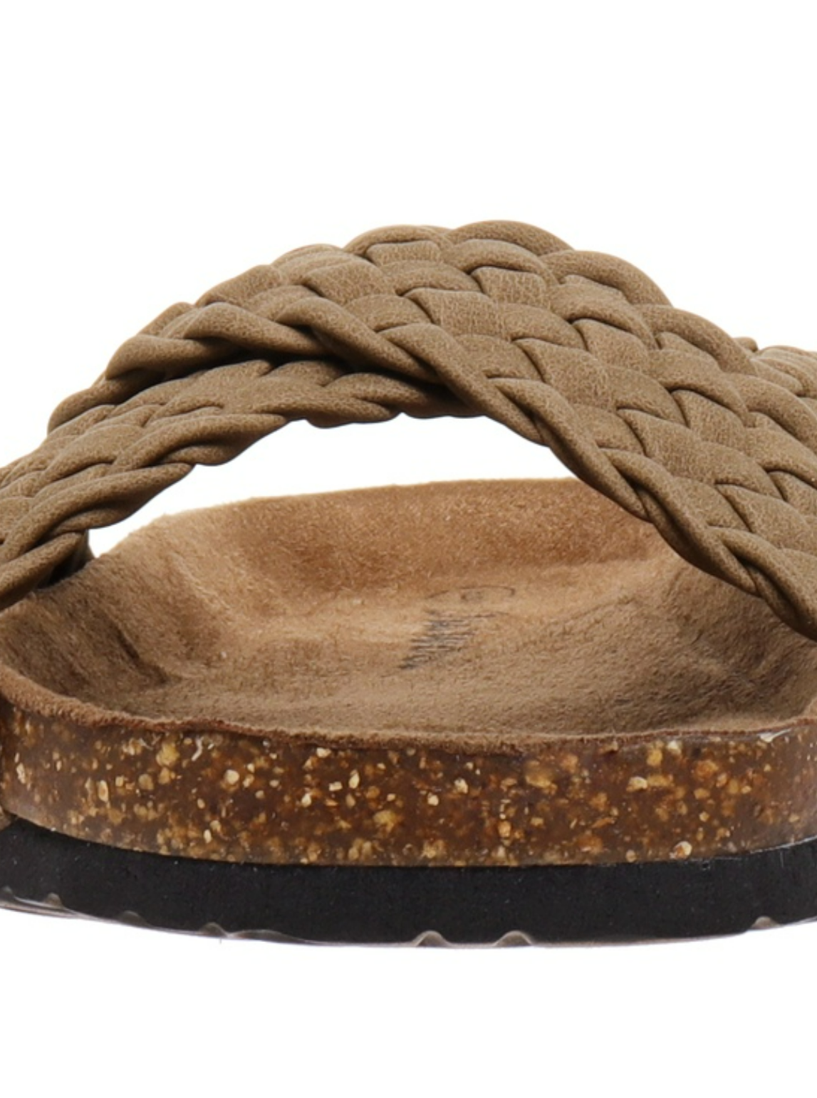 Outwood Bork Slip-on Sandal with Braided Straps in Taupe- Final Sale    Shoes Olem Shoe Corp- Tilden Co.