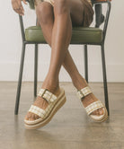 The Teresa Beige | Platform Sandal    Sandals Oasis Society- Tilden Co.
