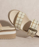 The Teresa Beige | Platform Sandal    Sandals Oasis Society- Tilden Co.