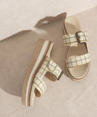 The Teresa Beige | Platform Sandal    Sandals Oasis Society- Tilden Co.