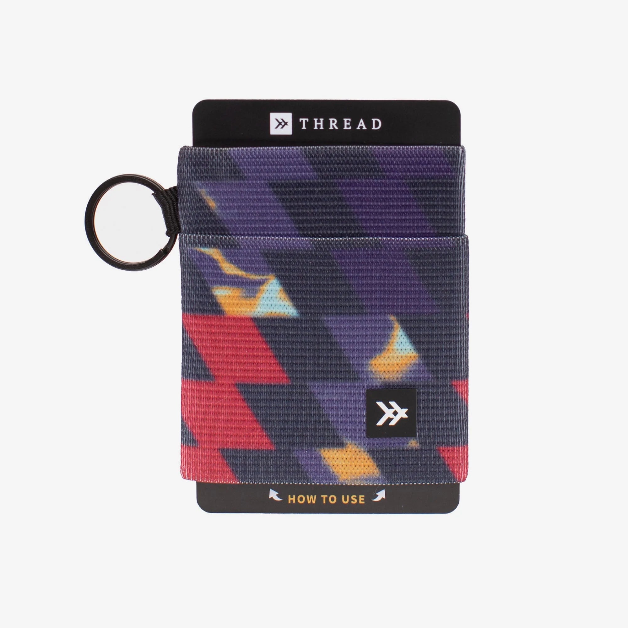 Thread Elastic Wallet Zephyr Zephyr Wallets & Money Clips Thread- Tilden Co.