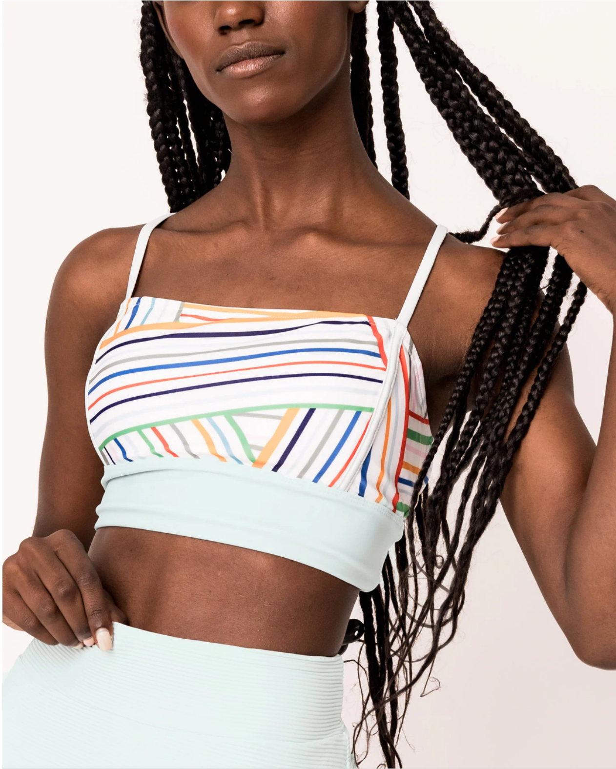 Zari Surf Crop Swim Top (XL, XXL) Swim Crop Top Nani- Tilden Co.
