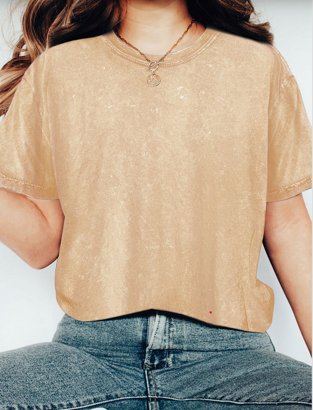 Mineral Washed T-Shirt Stone / Small Stone Small Shirts & Tops Rustee Clothing- Tilden Co.